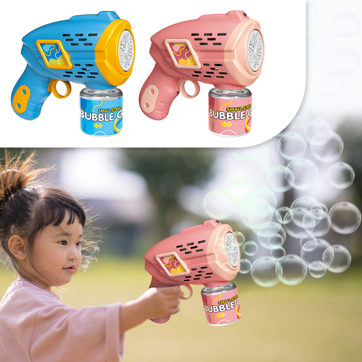 Electric Bubble Machine Soap Bubble Toys for Children J695