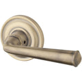 Full Dummy Federal Lever Matte Brass Black O701193