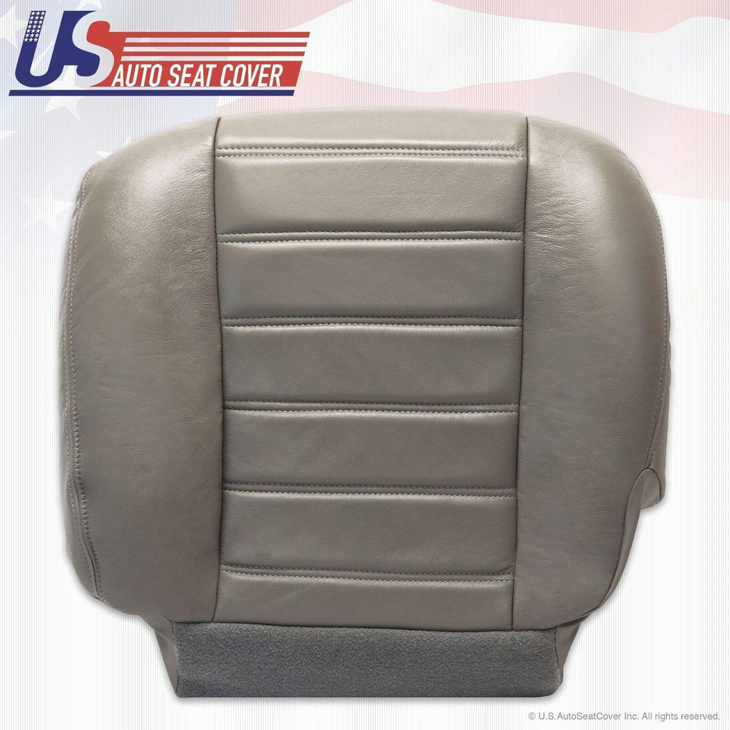 Gray Synthetic Leather Seat Cover Pack of 2 Y913