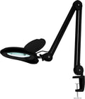 Magnifying Lamp with Clamp, 5 Diopter, Dimmable, Silver O331