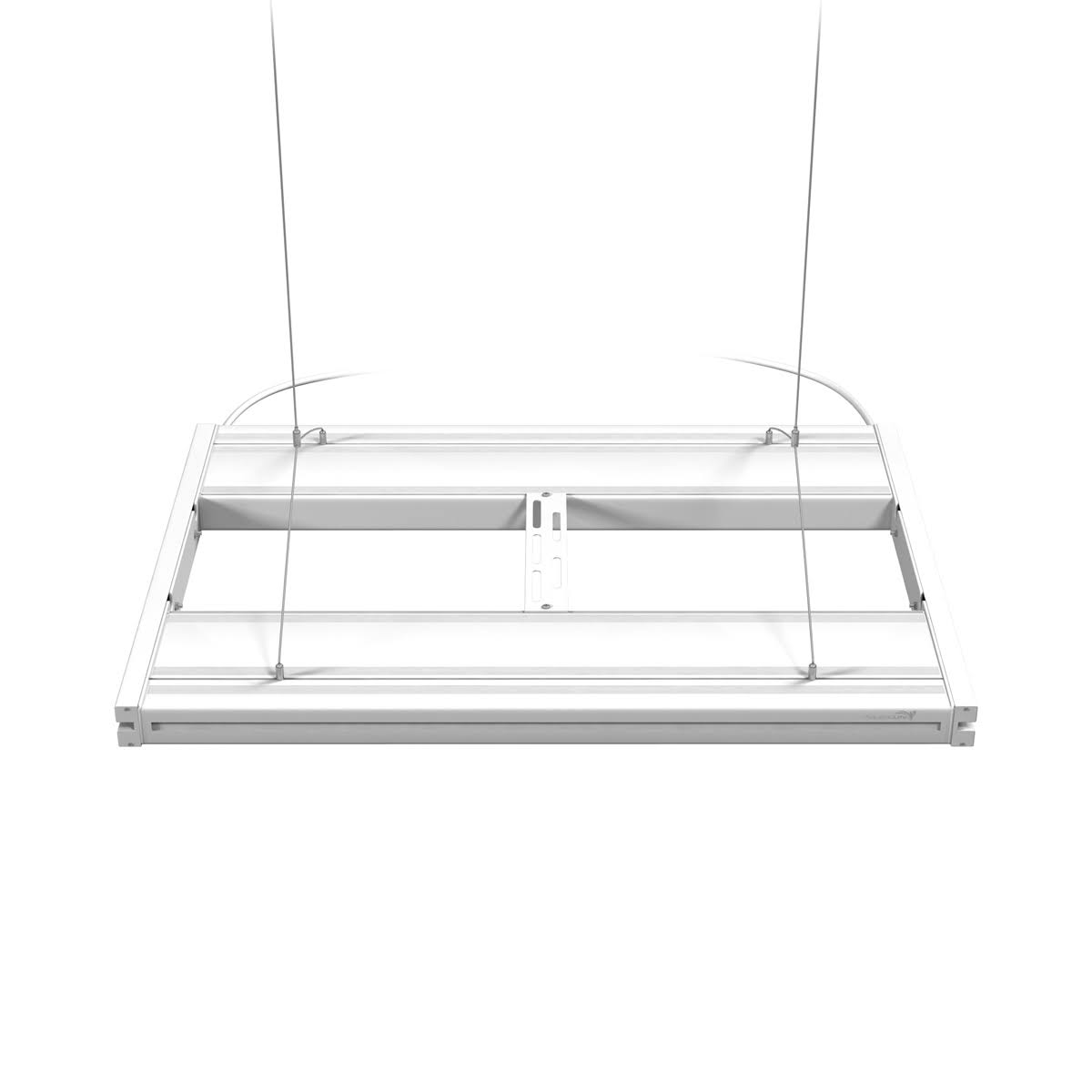24x22 Hybrid T5HO 4x24W Fixture with LED Mounting System - White M65300