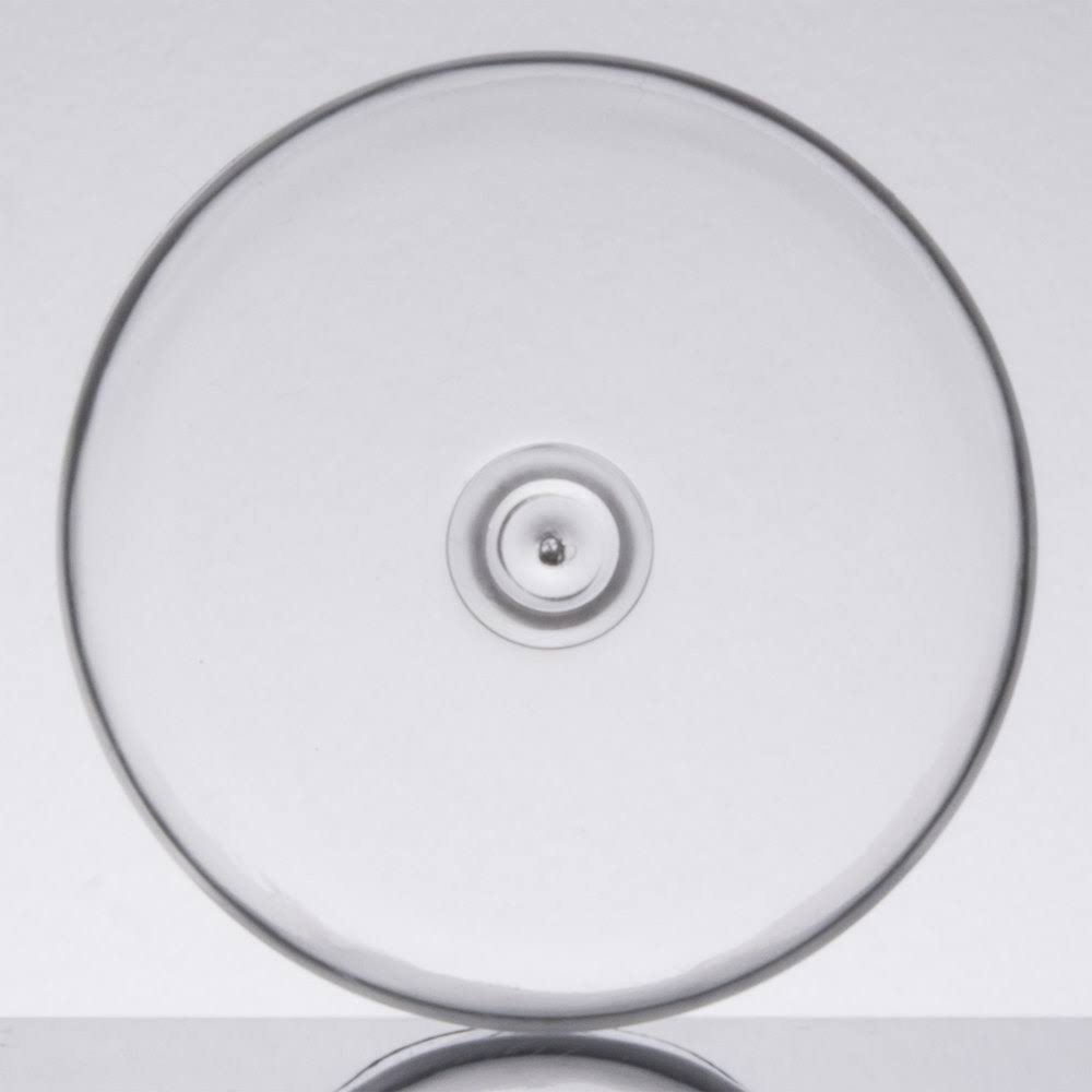 2 oz Clear Round Tray with Lid, 120/Case E6060