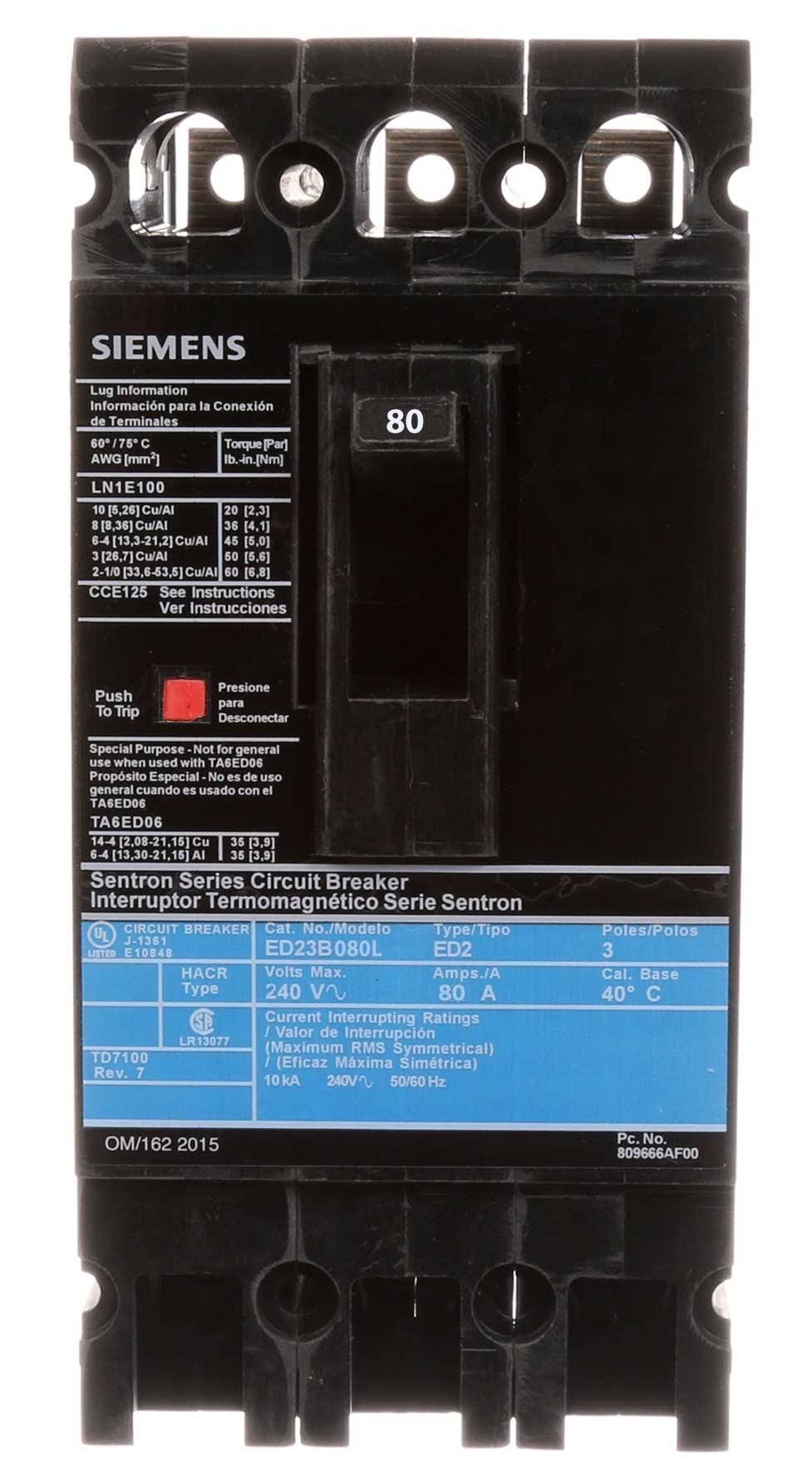 Molded Case Circuit Breaker V87903