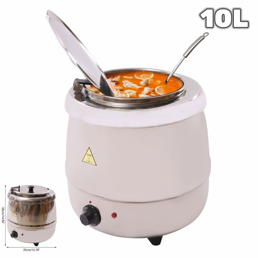 Commercial 10L Electric Soup Kettle Warmer E1972