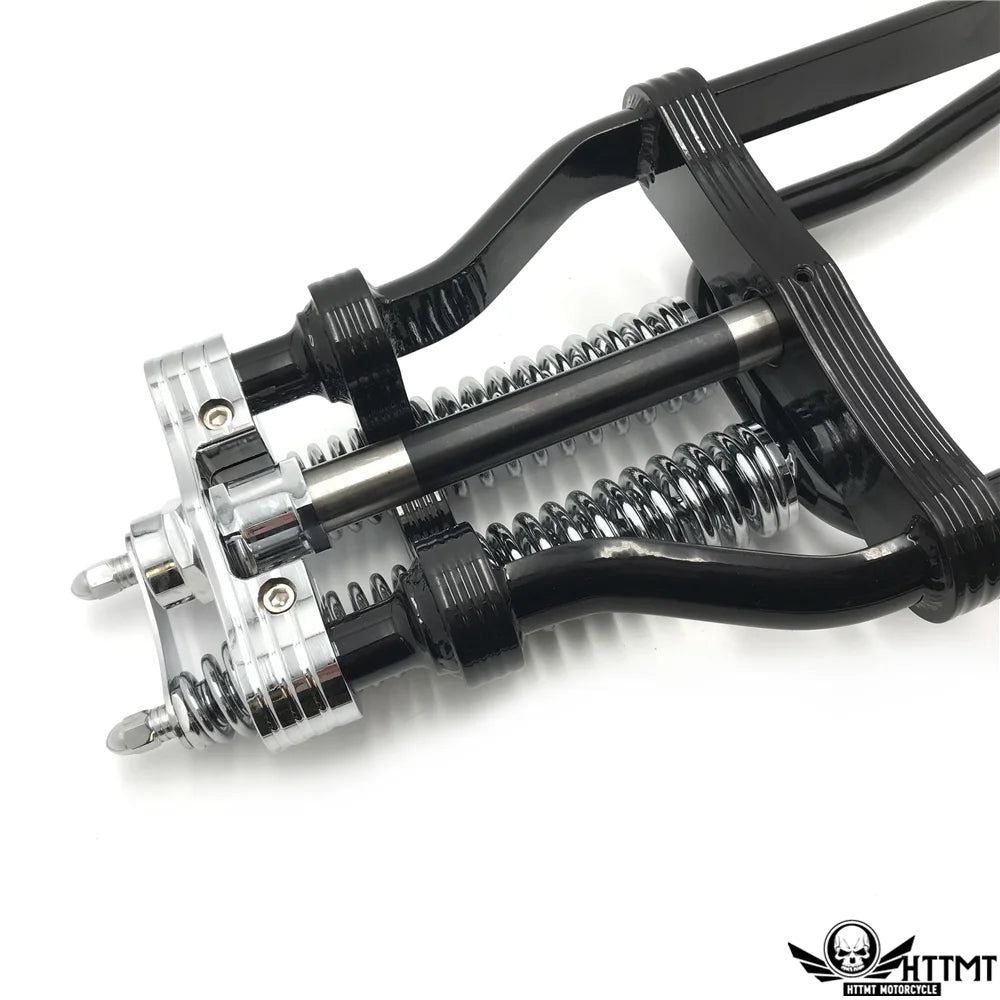 BLACK 24" Springer Front End Handlebar Adapter 2" Bar Riser I5585