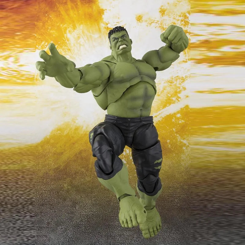 Green Giant Iron Man Articulated Toy Model Z981
