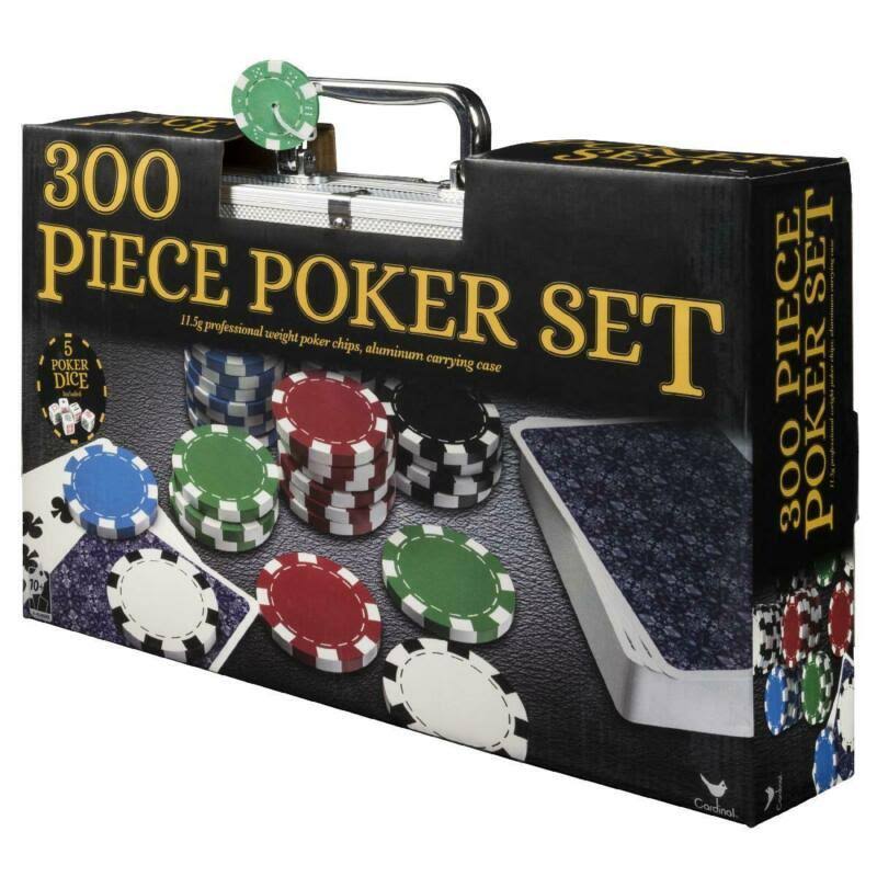 300-Piece Poker Set in Aluminum Carry Case Z9619