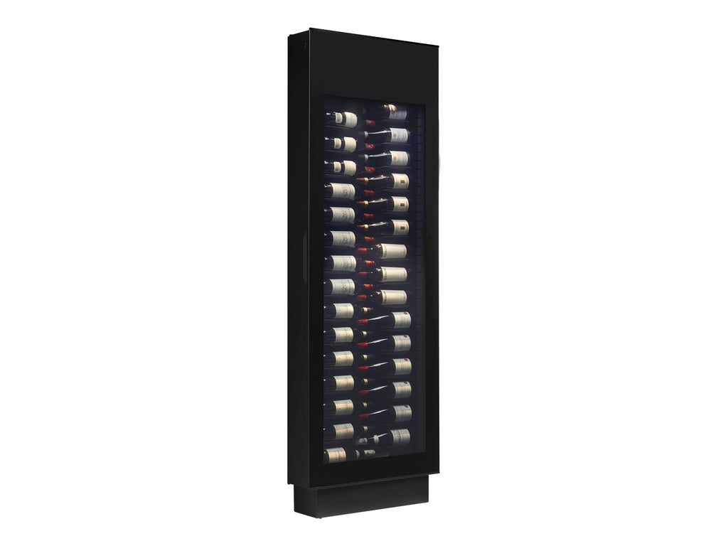 Black 30 Bottle Wine Cooler with Digital Thermostat Y1678