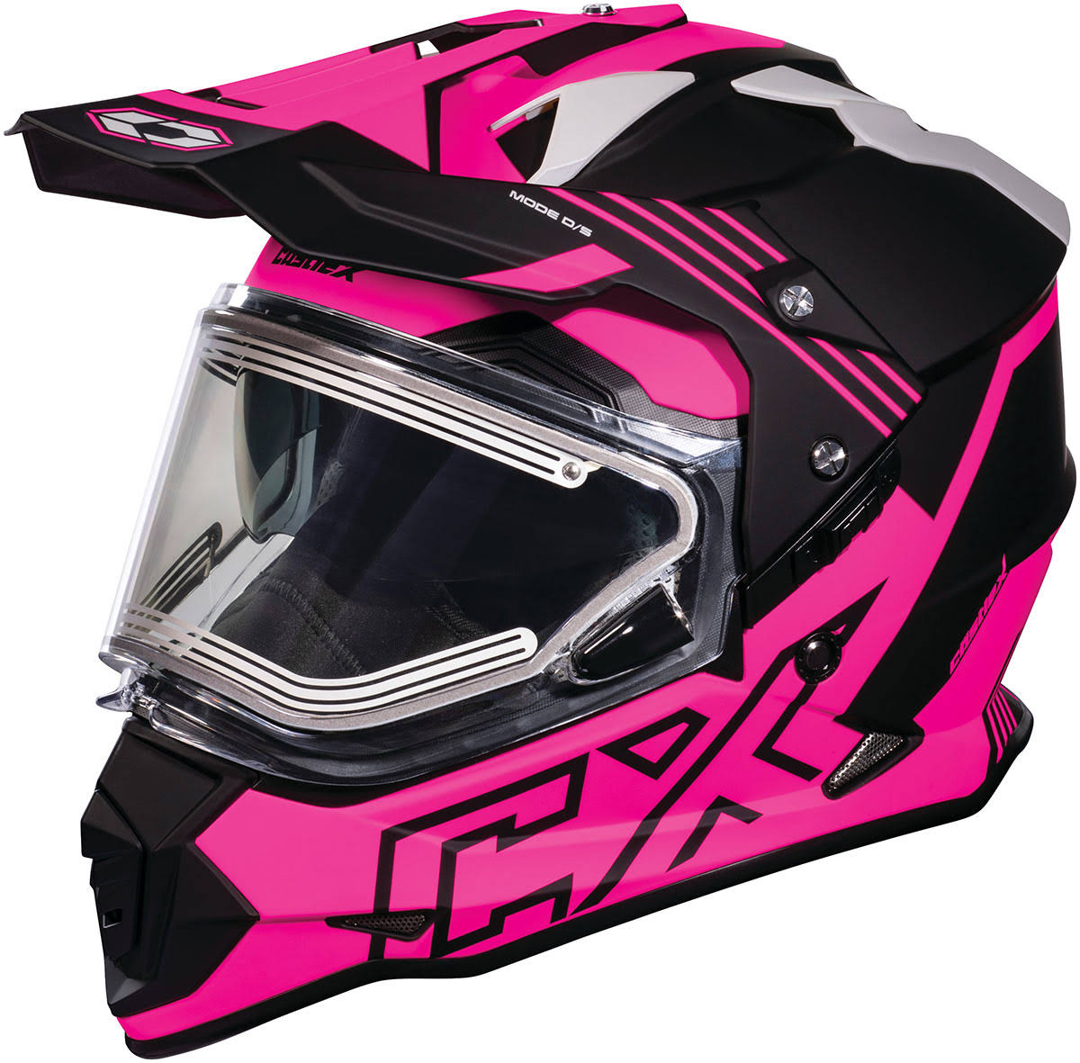 Matte Pink Snow Helmet S2441