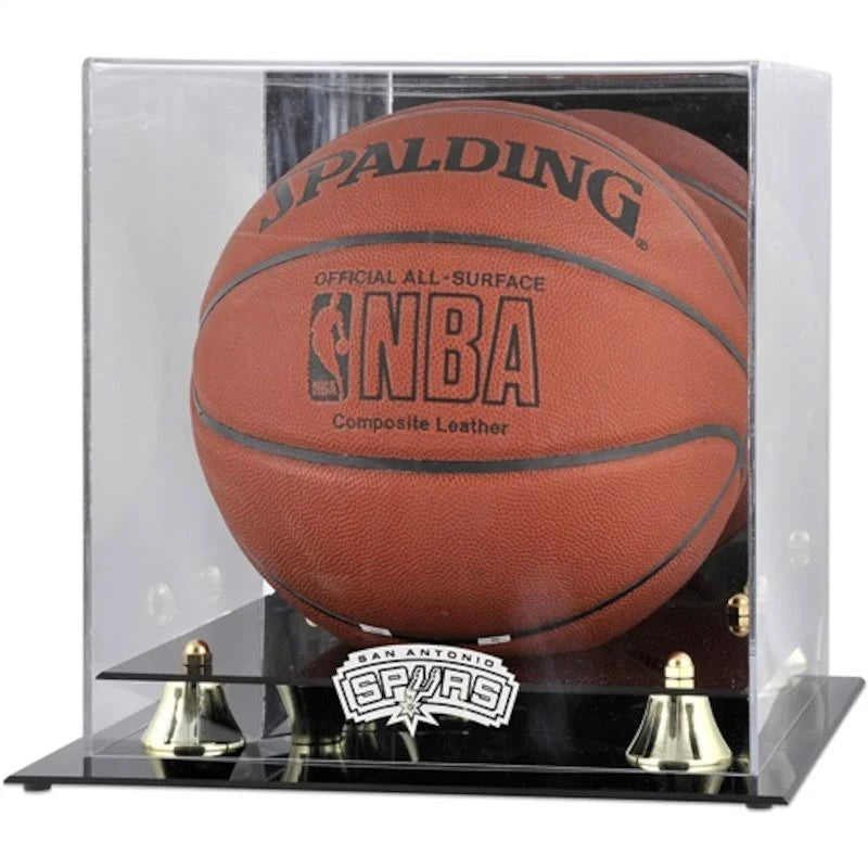 Golden Classic Team Logo Basketball Display Case H513