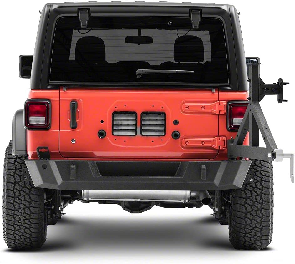 Rear Bumper with Tire Carrier Q6031